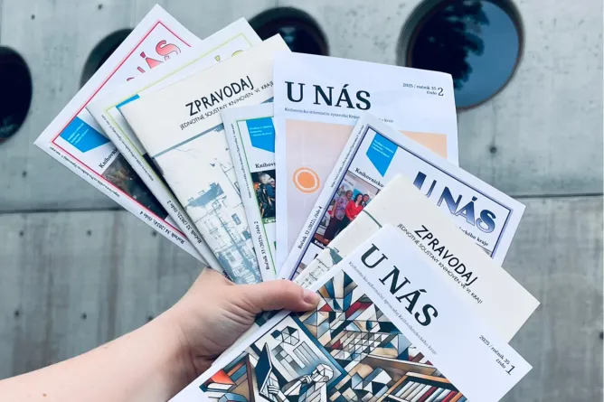 Zpravodaj U nás - Studijní a vědecká knihovna v Hradci Králové